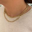 Be | Necklace Yellow Gold | Gourmette