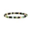 Sundrops | Bracelet Pink Gold | Chrysoprase - Onyx - Labradorite