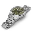 Hamilton Aviation Khaki Pilot Auto Green/Steel | 39mm H70605160