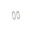Lux | Hoops White Gold | Diamond 0.34ct