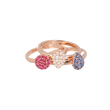 Yeva | Ring Pink Gold | Sapphire Drop