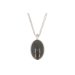Sundrops | Pendant 18 Carat White Gold Moonstone Oval | 28x20mm