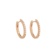 Varivello Set | Pink Gold Fine Large Diamonds | Mother of Pearl