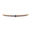 Yeva | 18carat Pinkgold Bracelet | Blue Sapphire