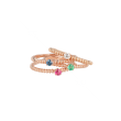 Yeva | 14carat Pinkgold Ring | Emerald