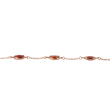 Sundrops | Bracelet 14 Carat Pink Gold | Hessonite