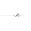 Gioia | 14carat Pink Gold Necklace | Onyx