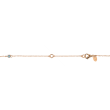 Yeva | 14carat Pinkgold Necklace | Blue topas