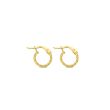 Minitials Iniemini Hoops | 18ct Gold
