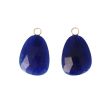 Varivello Pendants | Dark Blue Jade | 20 x 15 mm