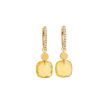 Varivello25 Pendants | Yellow Enamel | Citrine