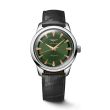 Longines Conquest Heritage Green Leather | 38mm L1.649.4.02.2