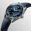Longines Spirit Zulu Time Sunray Blue Leather | 42mm