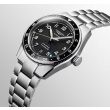 Longines Spirit Zulu time Steel Black | 39mm L3.802.4.53.6