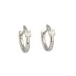 Lux | Hoops White Gold Diamonds | 0.24ct