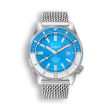 Squale matic Light Blue Milanaise | 44mm MATICXSE.ME22