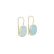 Sundrops | Earrings 18 Carat Yellow Gold | Aquamarine 
