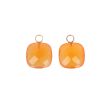 Varivello Pendants | Orange Onyx | 13 x 13 mm