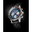 Nivada Grenchen Chronoking MecaQuartz "Blue lagoon" 38mm | 87054Q10