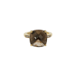 Sundrops | Ring 18 Caarat Yellow Gold | Smoky Quartz