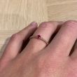 Yeva | Ring Pink Gold | Ruby