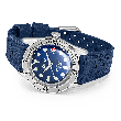 Squale Sub-39 SuperBlue Rubber | 40mm SUB-39RD.HTB