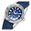 Squale Sub-39 SuperBlue Rubber | 40mm SUB-39RD.HTB