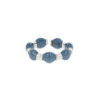 Sundrops | Ring White Gold | Blue Ceramic 