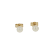 Sundrops Pearls | Ear Studs Yellow Gold | Pearl 5- 5.5mm