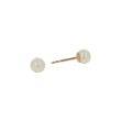 Sundrops Pearls | Ear Studs Yellow Gold | Pearl 5- 5.5mm
