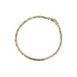 DOT | YELLOW GOLD BRACELET |WHEAT LINK