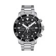 Tissot Seastar 1000 Chronograph Black/Steel | 45.5mm T120.417.11.051.00
