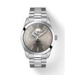 Tissot Gentleman Automatic Rhodium Open Heart T127.407.11.081.00