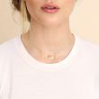 Minitials Three Oblique Necklace | 18ct Gold
