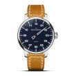Meistersinger Archao AR908 Blue/Cognac | 43mm