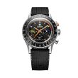 Nivada Grenchen Chronoking MecaQuartz Racing Carbon | 38mm | 87049Q01