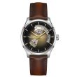 Hamilton Jazzmaster Open Heart Brown/Leather | 40mm | H32675501