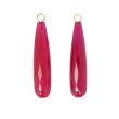 Varivello Pendants | Synthetic Ruby | 35 x 8 mm