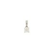 W | Diamond Pendant White Gold | 0.50ct
