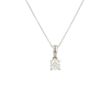 W | Diamond Pendant White Gold | 0.50ct