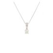 W | Diamond Pendant White Gold | 0.25ct