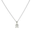 W | Diamond Pendant White Gold | 0.74ct
