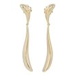 Dot | Earrings 14 Carat Yellow Gold | Wavy Line