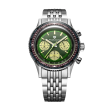 Nivada Grenchen Chronoking MecaQuartz summer edition "green" 38mm | 87057Q04