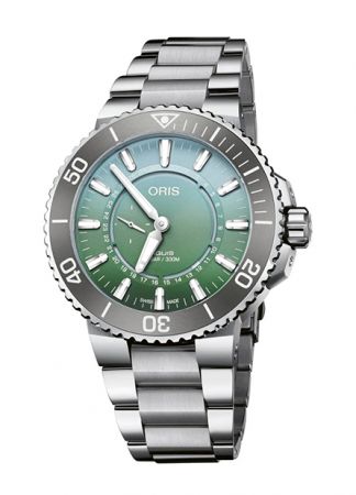 Oris Aquis Dat Watt Limited Edition Green | 43.5mm
01 743 7734 4197-Set