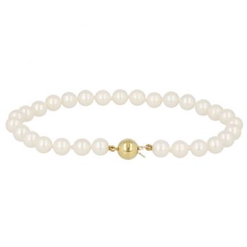 Sundrops| Bracelet Yellow Gold | Pearl 