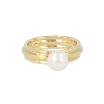 Sundrops |  Ring Yellow Gold | Pearl 