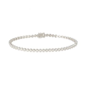 Lux | Tennis Bracelet White Gold | 55 Diamonds