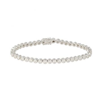 Lux | Tennis Bracelet White Gold | 44 Diamonds