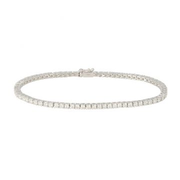 Lux | Tennis Bracelet White Gold | 73 Diamonds